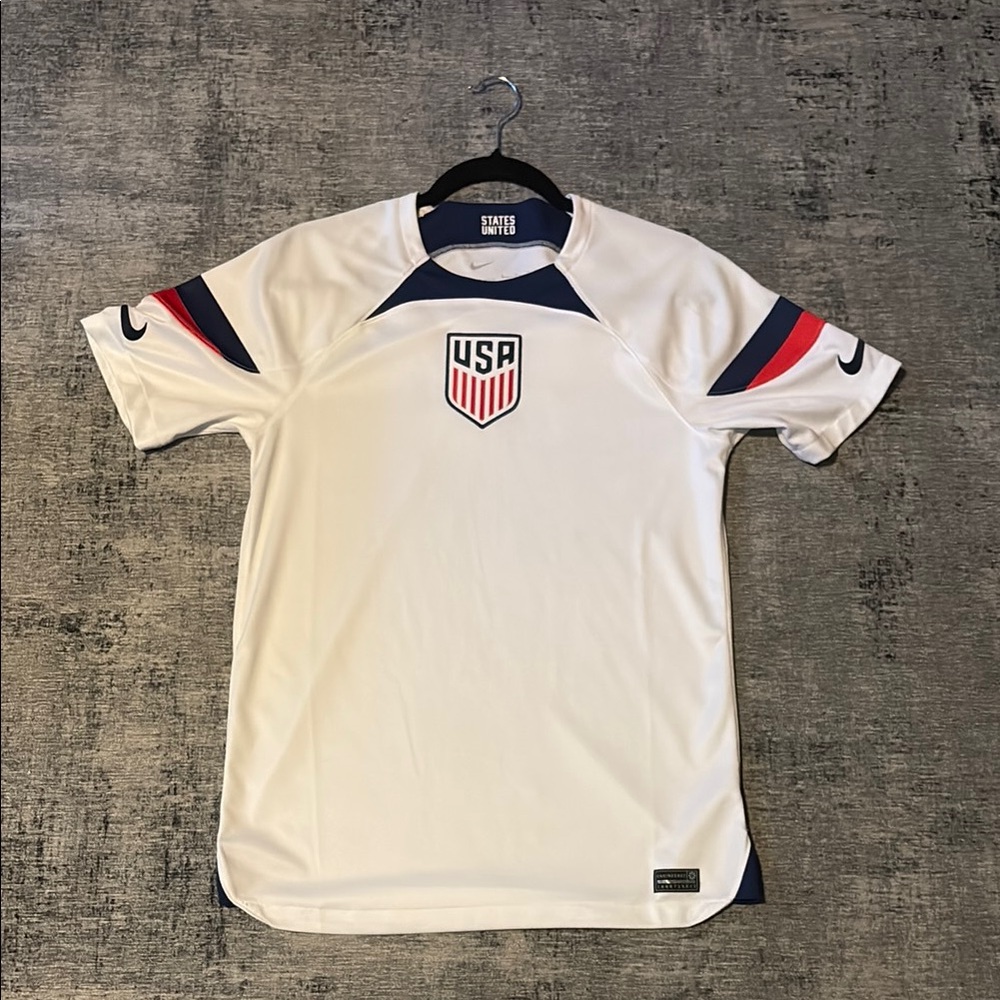 Nike USA Men's White Soccer Shirt